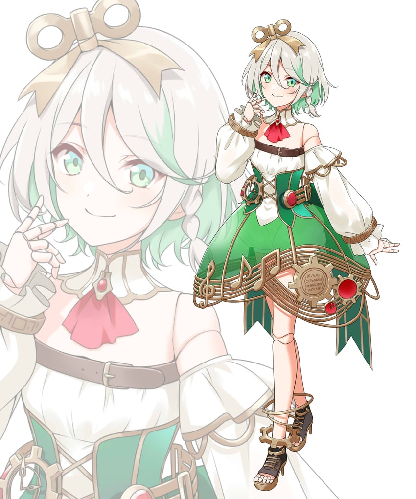 cecilia immergreen (hololive and 1 more) drawn by felutiahime