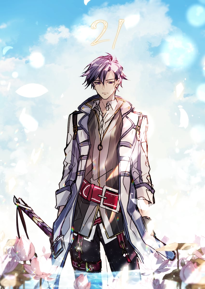 rean schwarzer (eiyuu densetsu and 2 more) drawn by soap_(user_kghh4755)