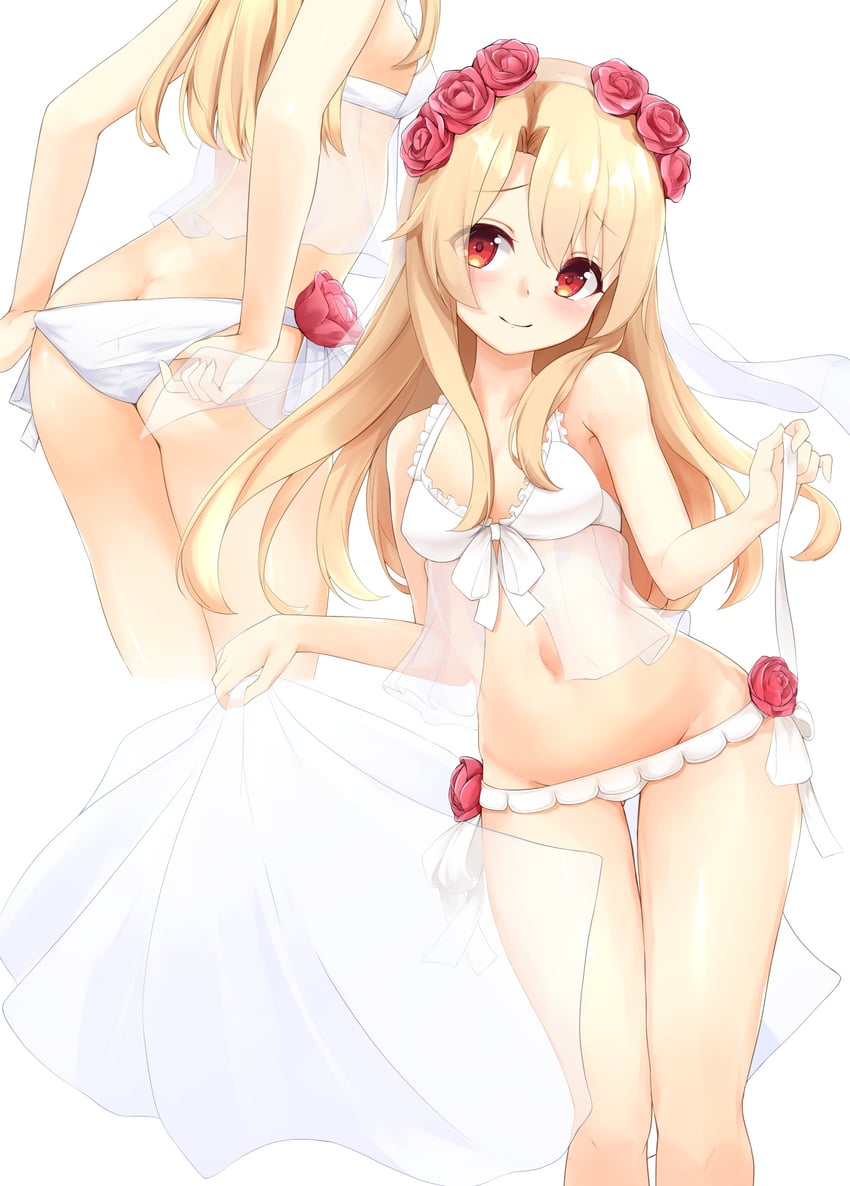 illyasviel von einzbern (fate and 1 more) drawn by zarashi