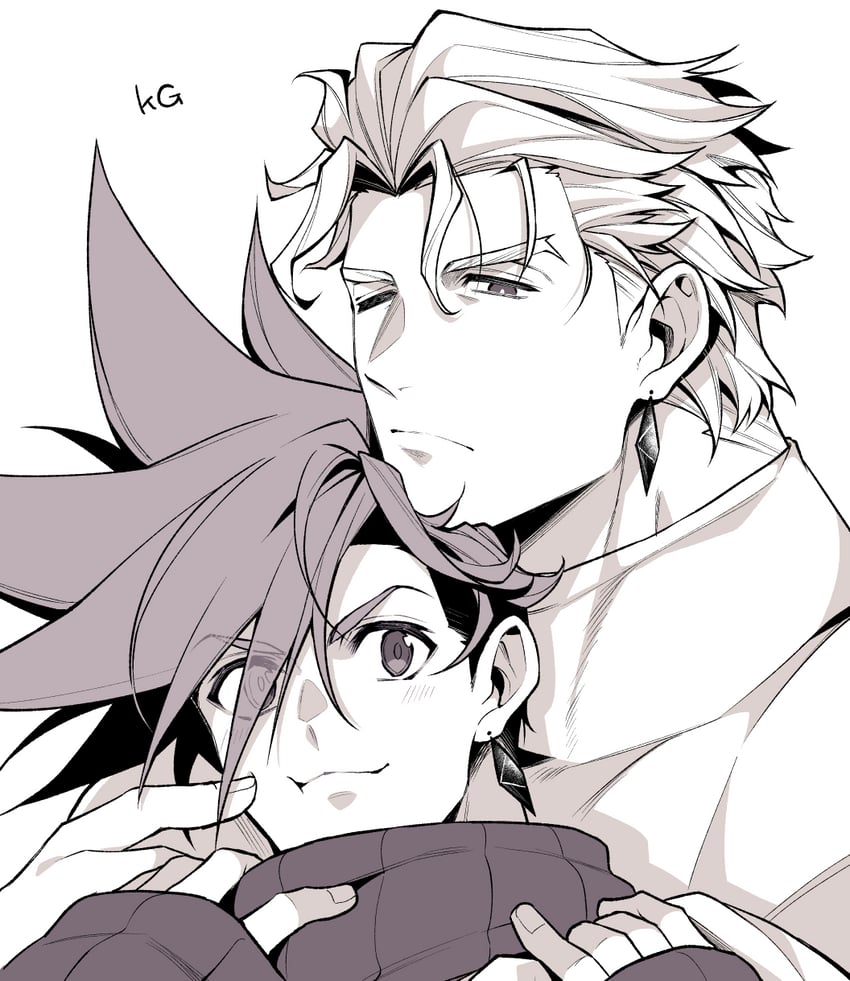 galo thymos and kray foresight (promare) drawn by takatsuki_ichi