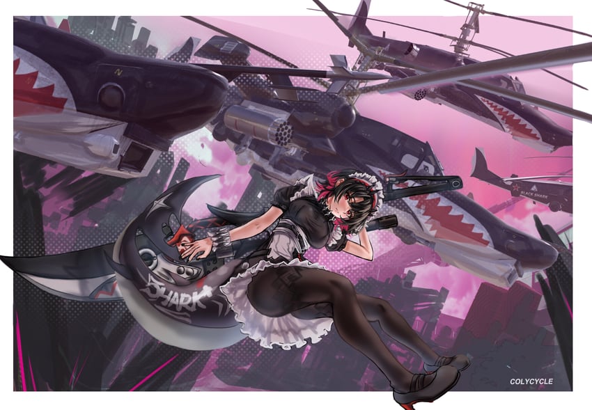 ellen joe (zenless zone zero and 1 more) drawn by colycycle