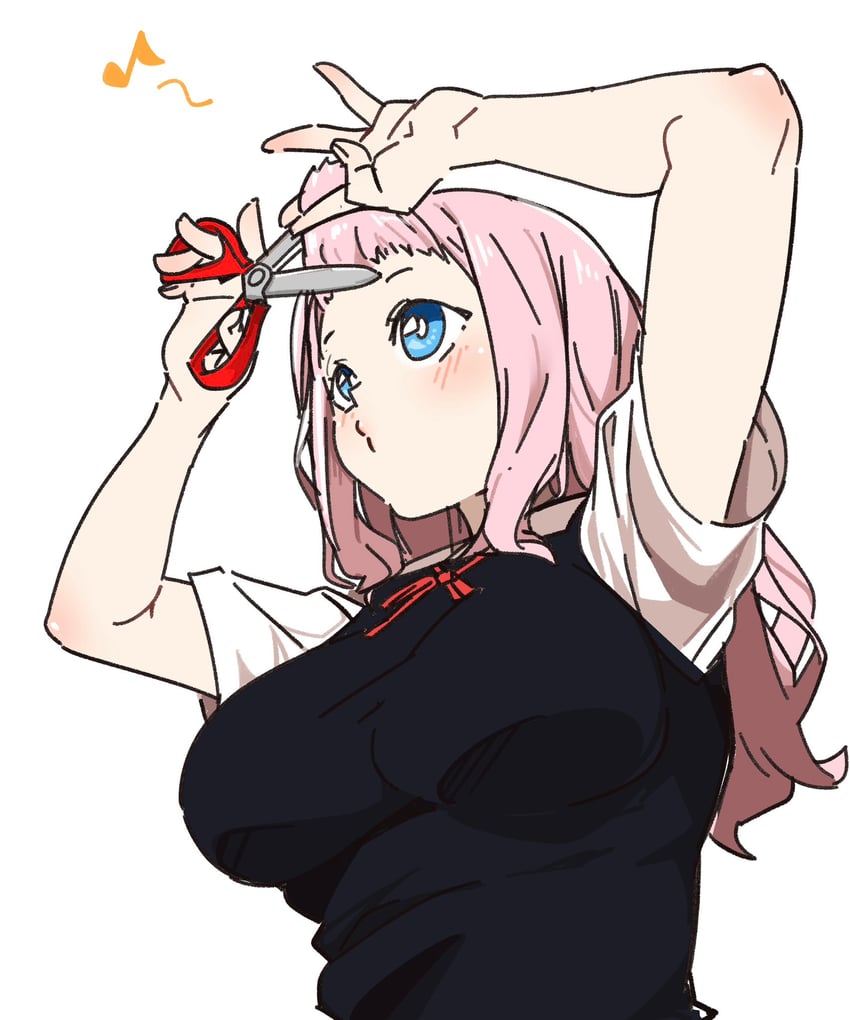 fujiwara chika (kaguya-sama wa kokurasetai ~tensai-tachi no renai zunousen~) drawn by re:ankh