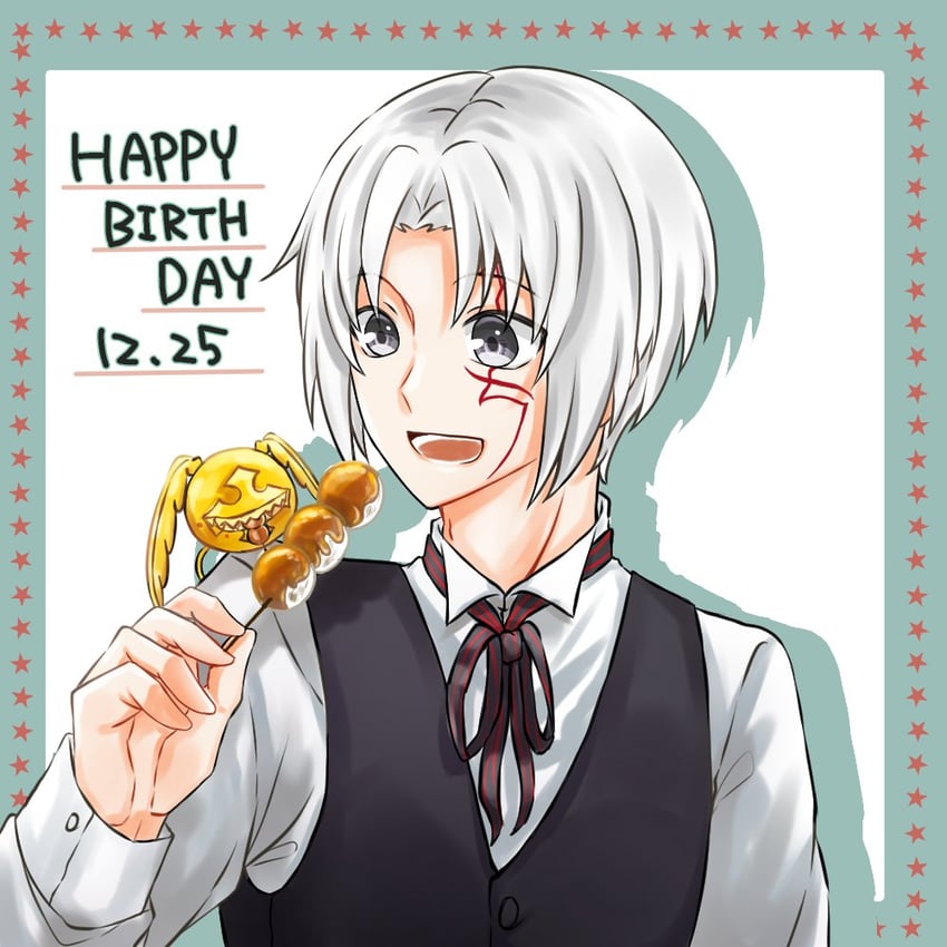 allen walker and timcanpy (d.gray-man) drawn by sasa_noko