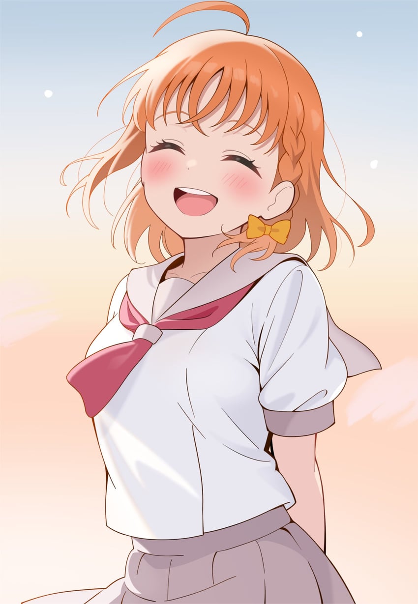 takami chika (love live! and 1 more) drawn by daito_(daitooekakiaka)