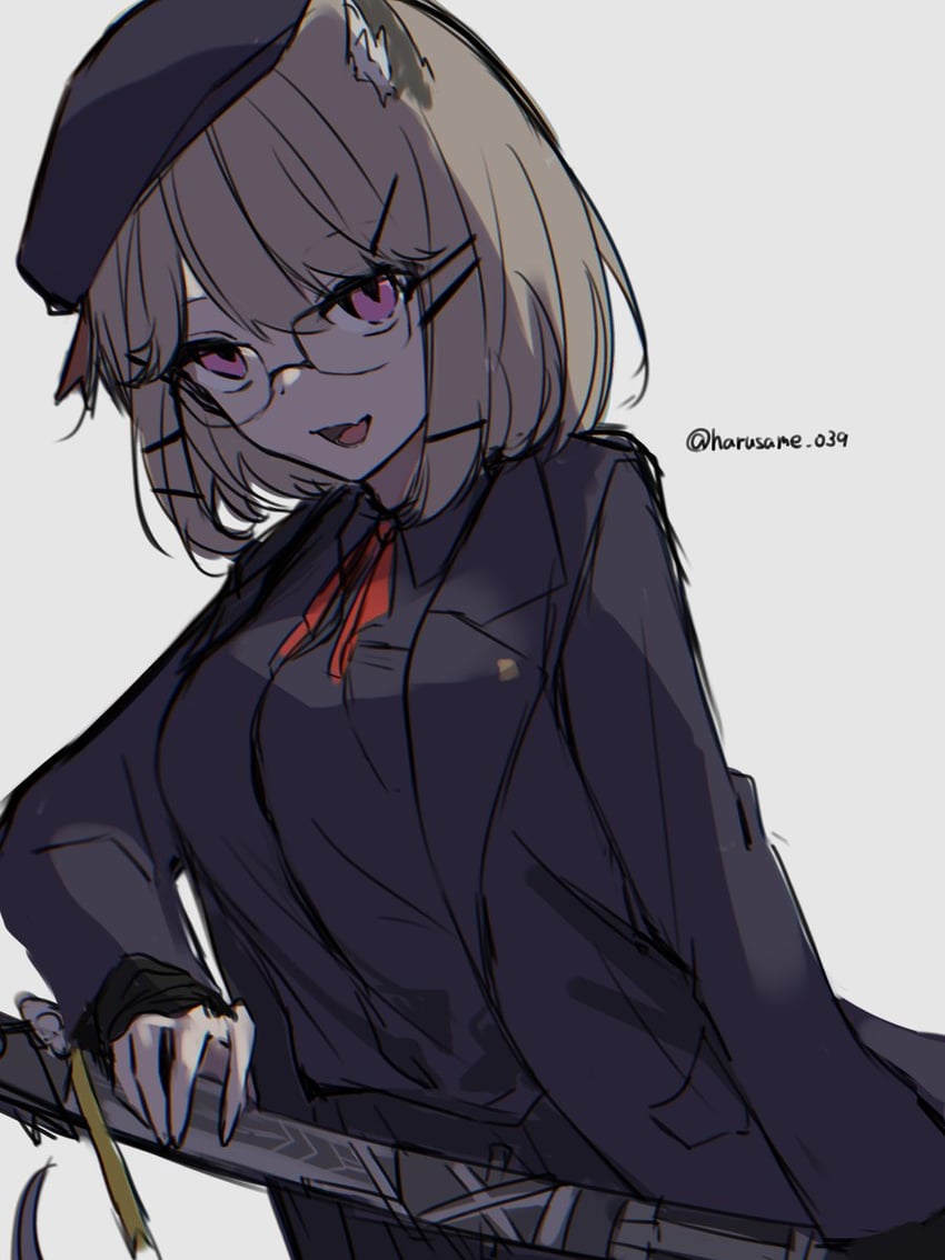 utage (arknights) drawn by harusame_039