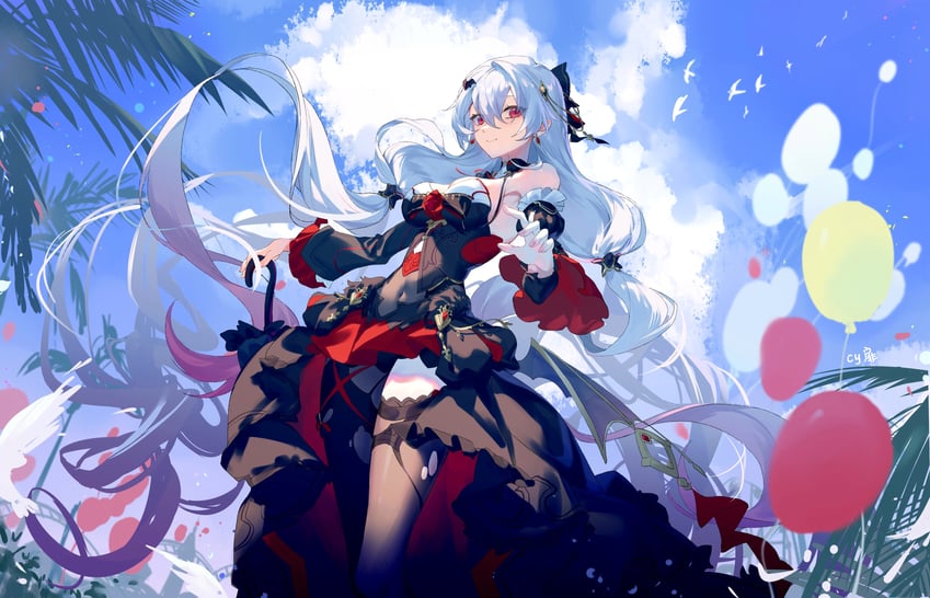 theresa apocalypse (honkai and 1 more) drawn by cy_fei