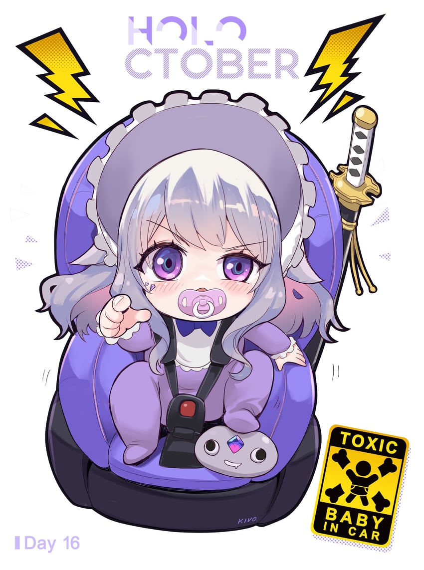 koseki bijou and pebble (hololive and 1 more) drawn by kivo
