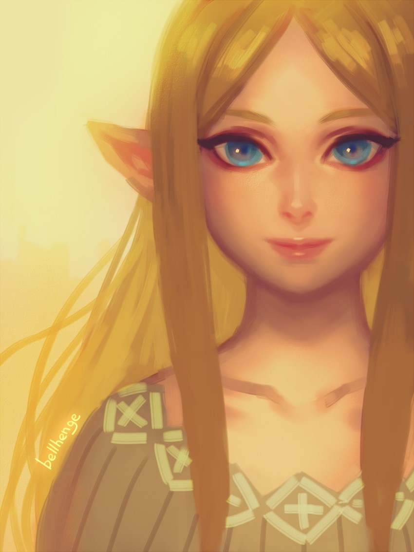 princess zelda (the legend of zelda and 1 more) drawn by bellhenge
