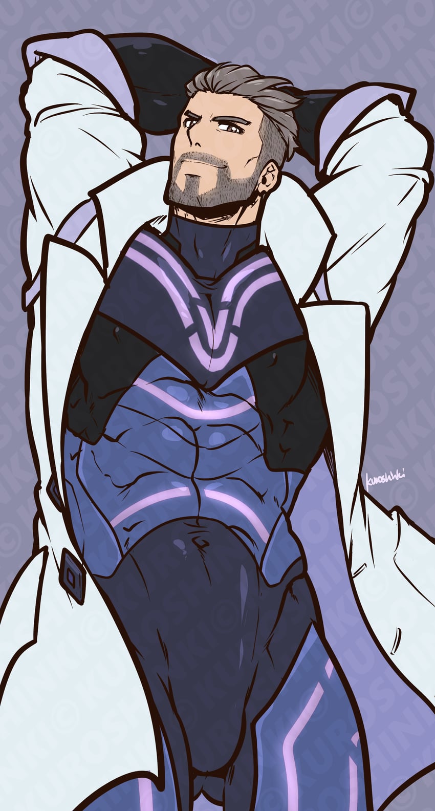 professor turo (pokemon and 1 more) drawn by kuroshinki
