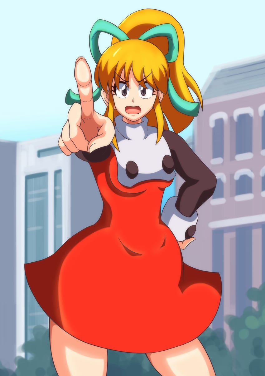 roll (mega man) drawn by kotatuman_dash