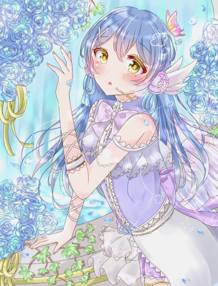 sonoda umi (love live! and 2 more) drawn by ritsu_(ritsuuu18)