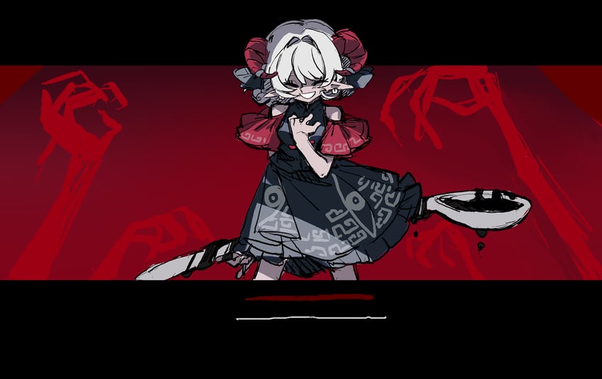 toutetsu yuuma (touhou and 1 more) drawn by zhixie_jiaobu