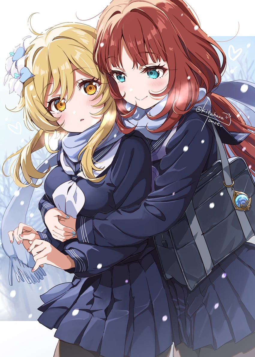 lumine and nilou (genshin impact) drawn by kitahara_tomoe_(kitahara_koubou)
