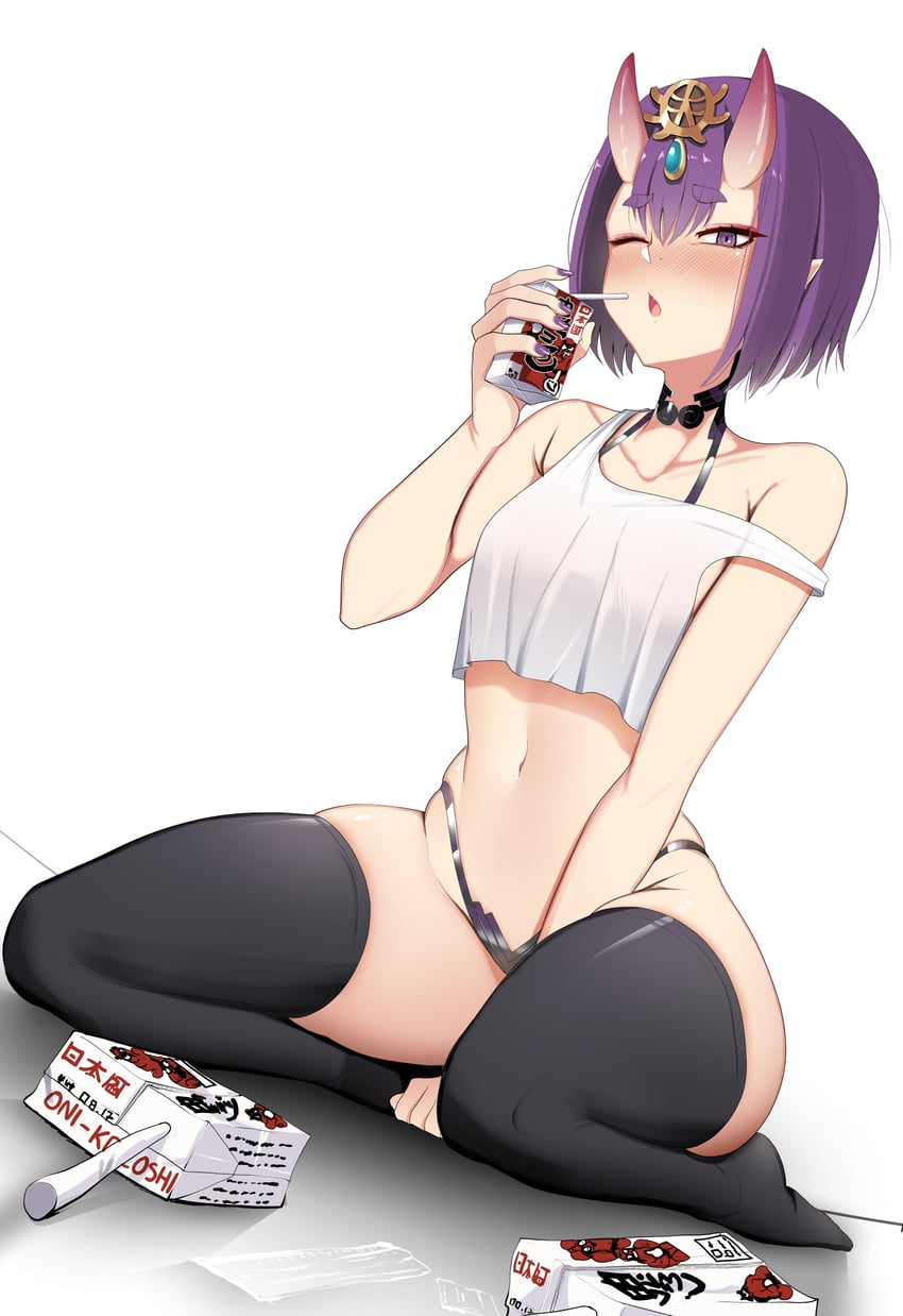 shuten douji (fate and 1 more) drawn by sally_(luna-arts)