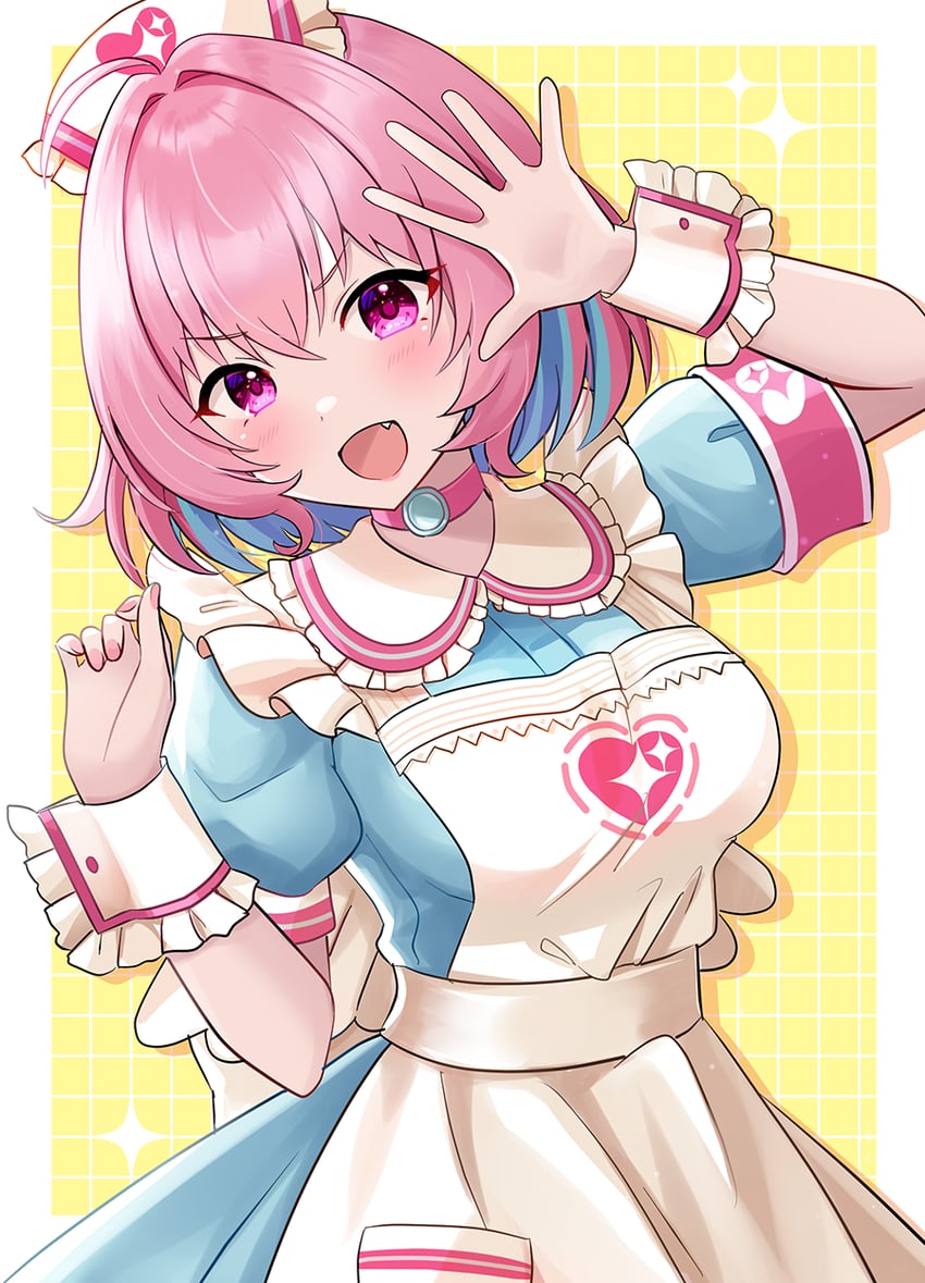 yumemi riamu (idolmaster and 2 more) drawn by sakura_ran