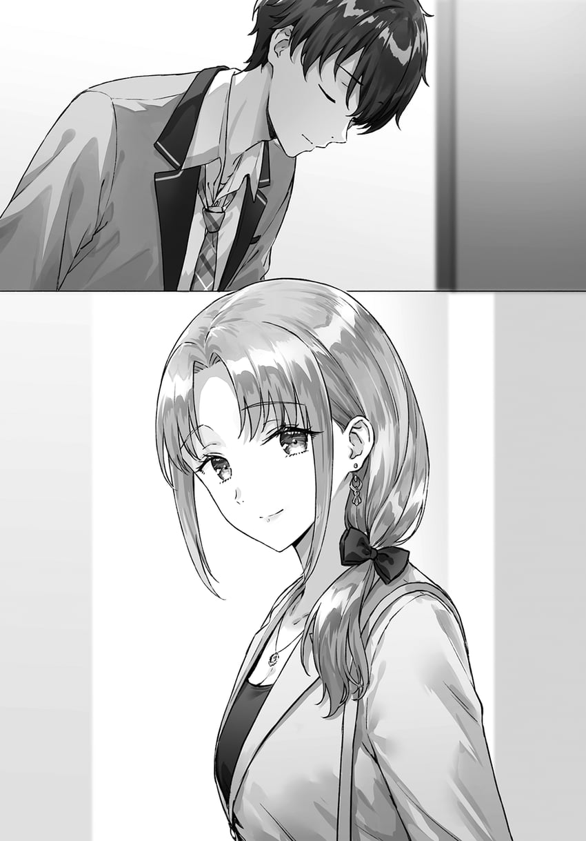 asamura yuuta and ayase akiko (gimai seikatsu) drawn by hiten_(hitenkei)