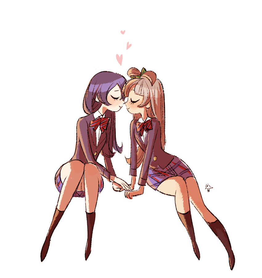 sonoda umi and minami kotori (love live! and 1 more)