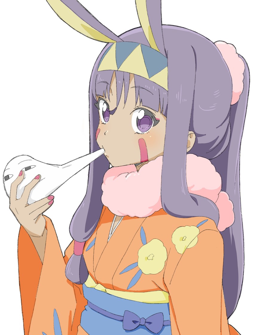 nitocris and medjed (fate and 1 more) drawn by donguri_suzume