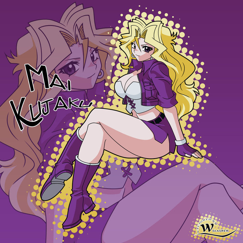 kujaku mai (yu-gi-oh! and 1 more) drawn by wslasher