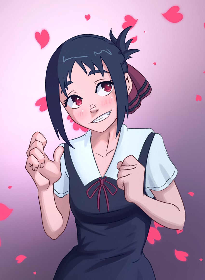 shinomiya kaguya (kaguya-sama wa kokurasetai ~tensai-tachi no renai zunousen~) drawn by skedoodly