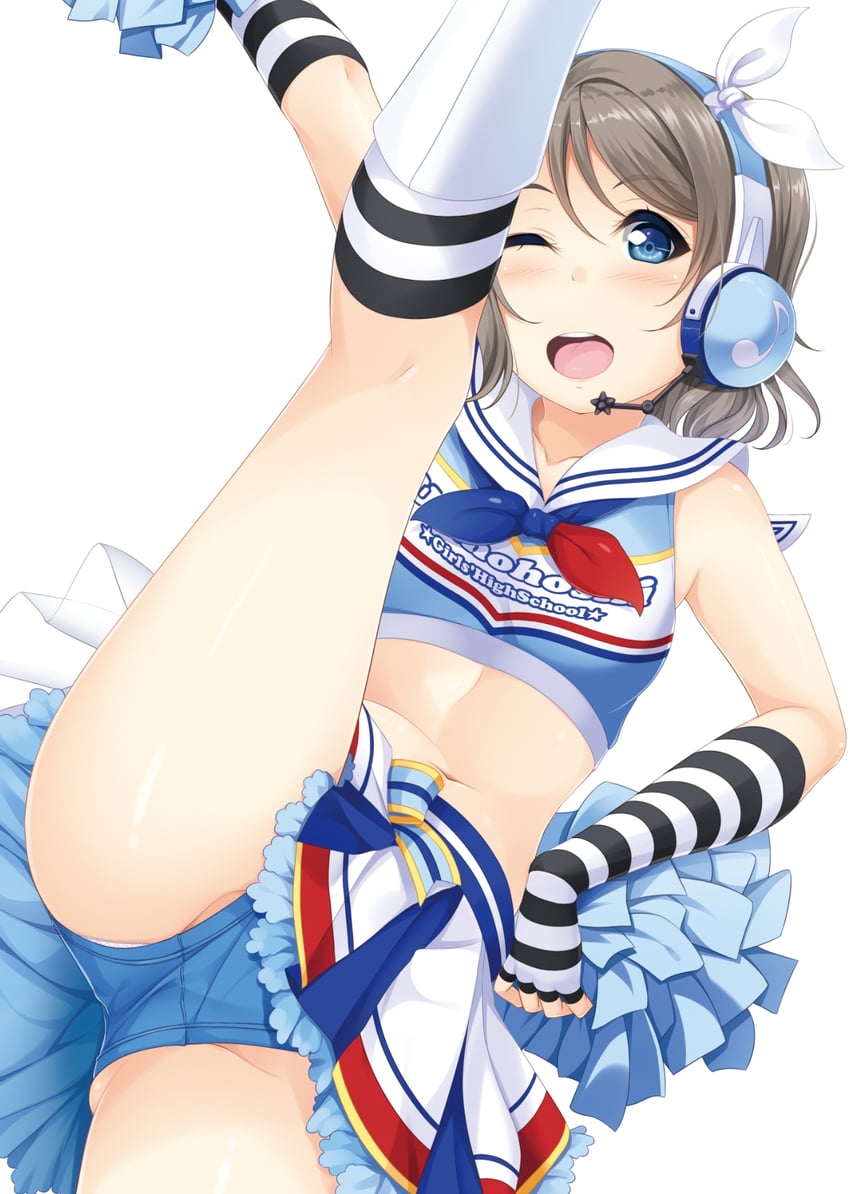 watanabe you (love live! and 2 more) drawn by hino_minato_(spec.c)