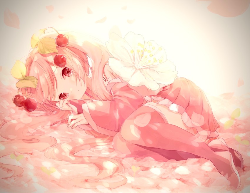hatsune miku and sakura miku (vocaloid) drawn by coco_(hinatacoco)