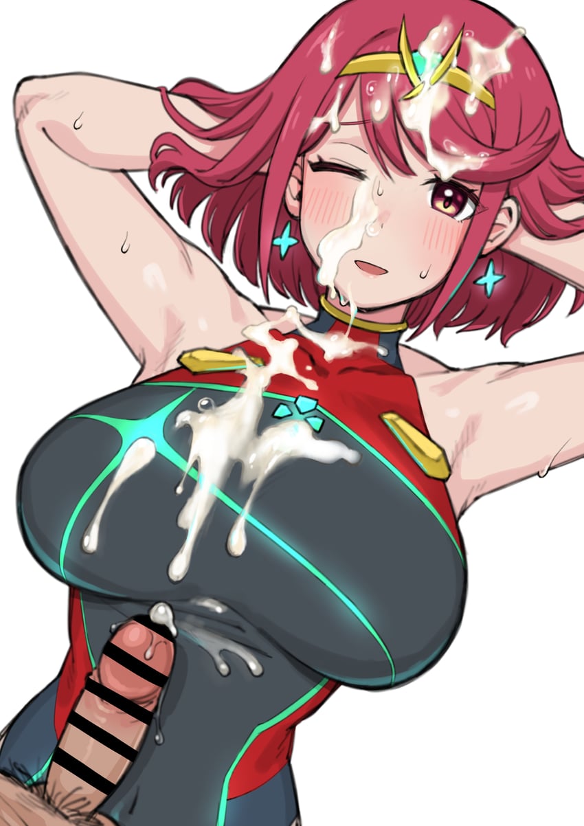 pyra (xenoblade chronicles and 1 more) drawn by keiichi_r18