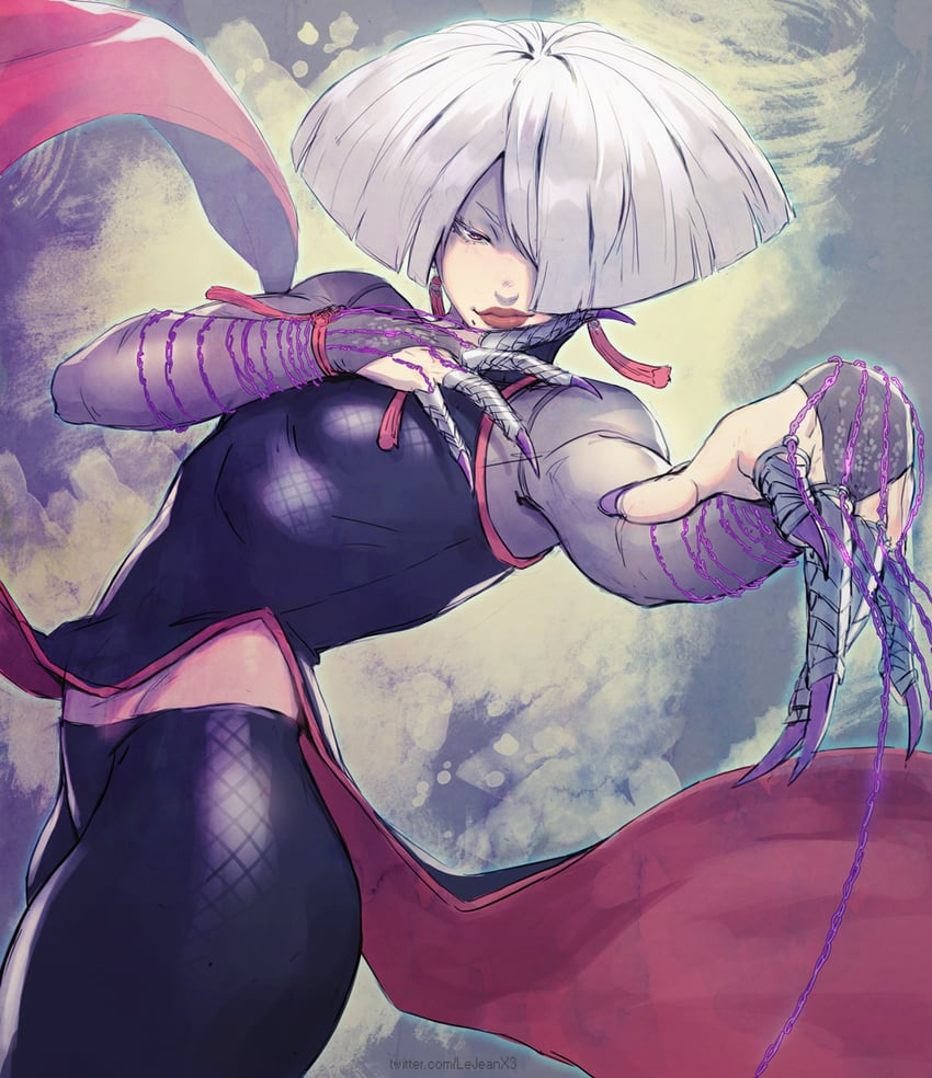 a.k.i. (street fighter and 1 more) drawn by rejean_dubois