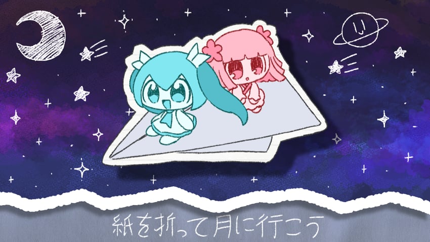 hatsune miku and vy1 (vocaloid and 1 more) drawn by pepoyo