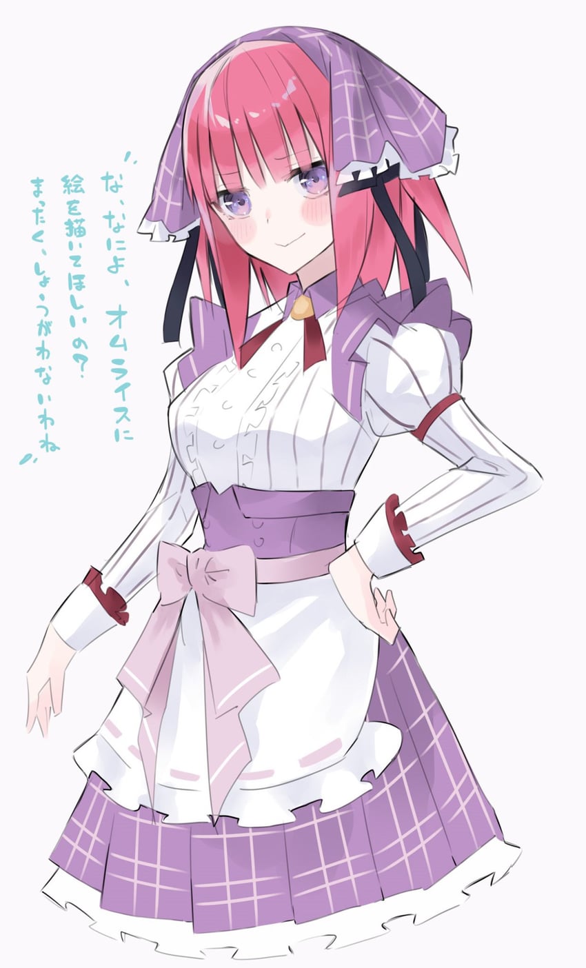 nakano nino (go-toubun no hanayome) drawn by george_man