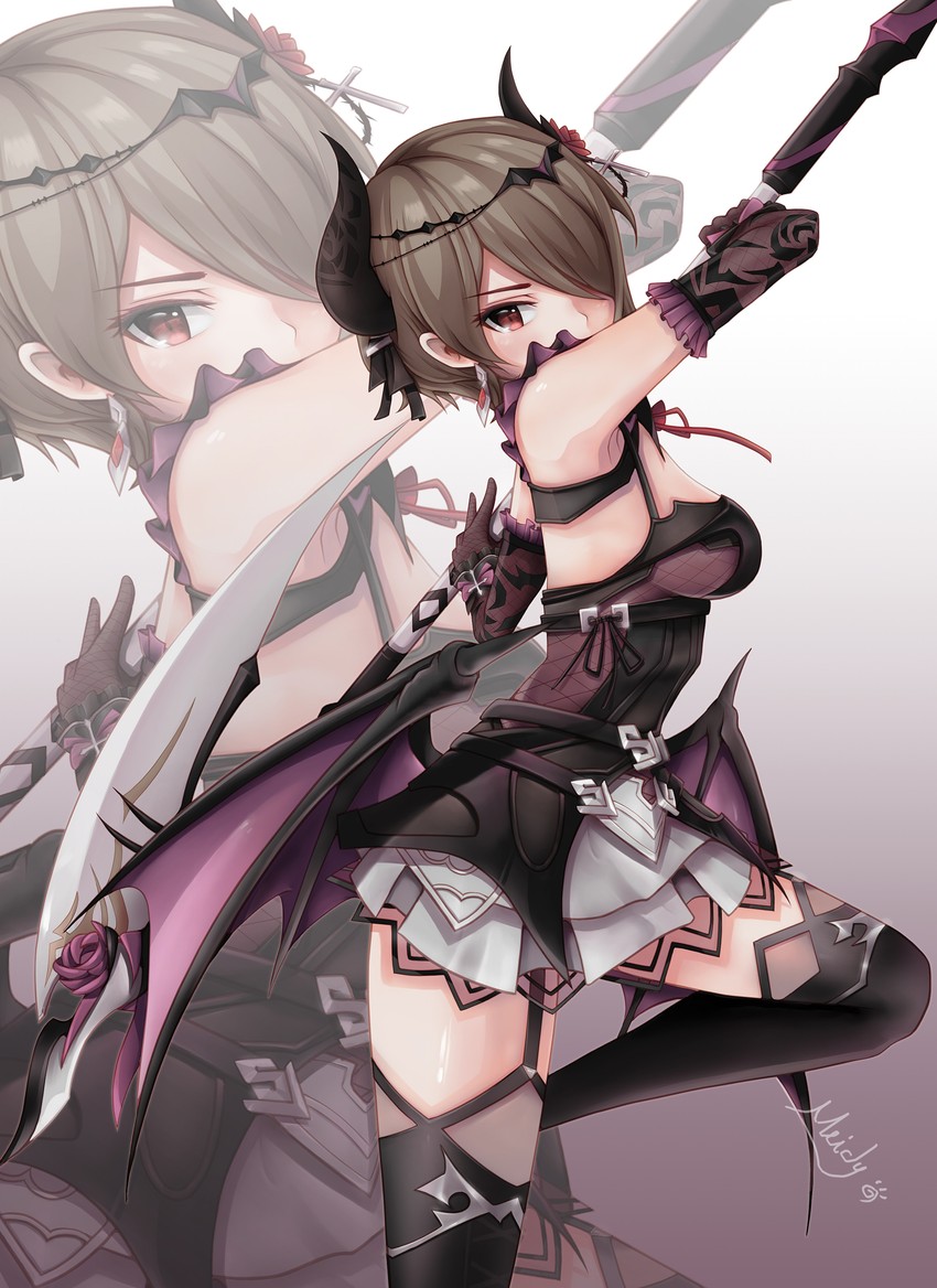 rita rossweisse (honkai and 1 more) drawn by andreas_meidy