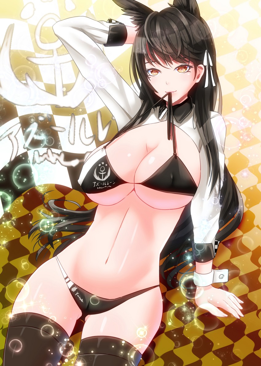 atago (azur lane) drawn by fuyuki_jun