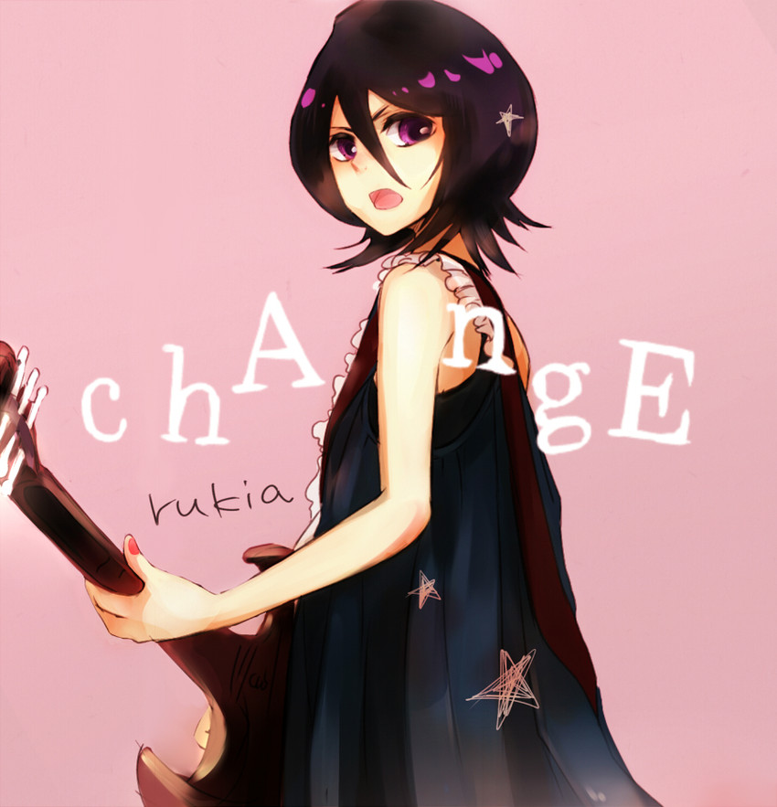 kuchiki rukia (bleach) drawn by setsu_(setu00ka)