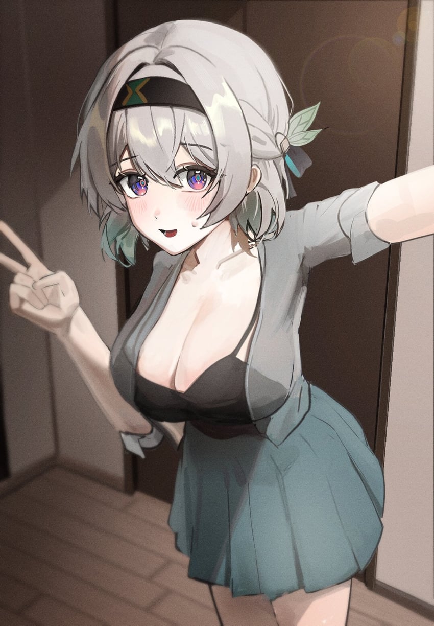 firefly (honkai and 1 more) drawn by 13_(jjusan13)
