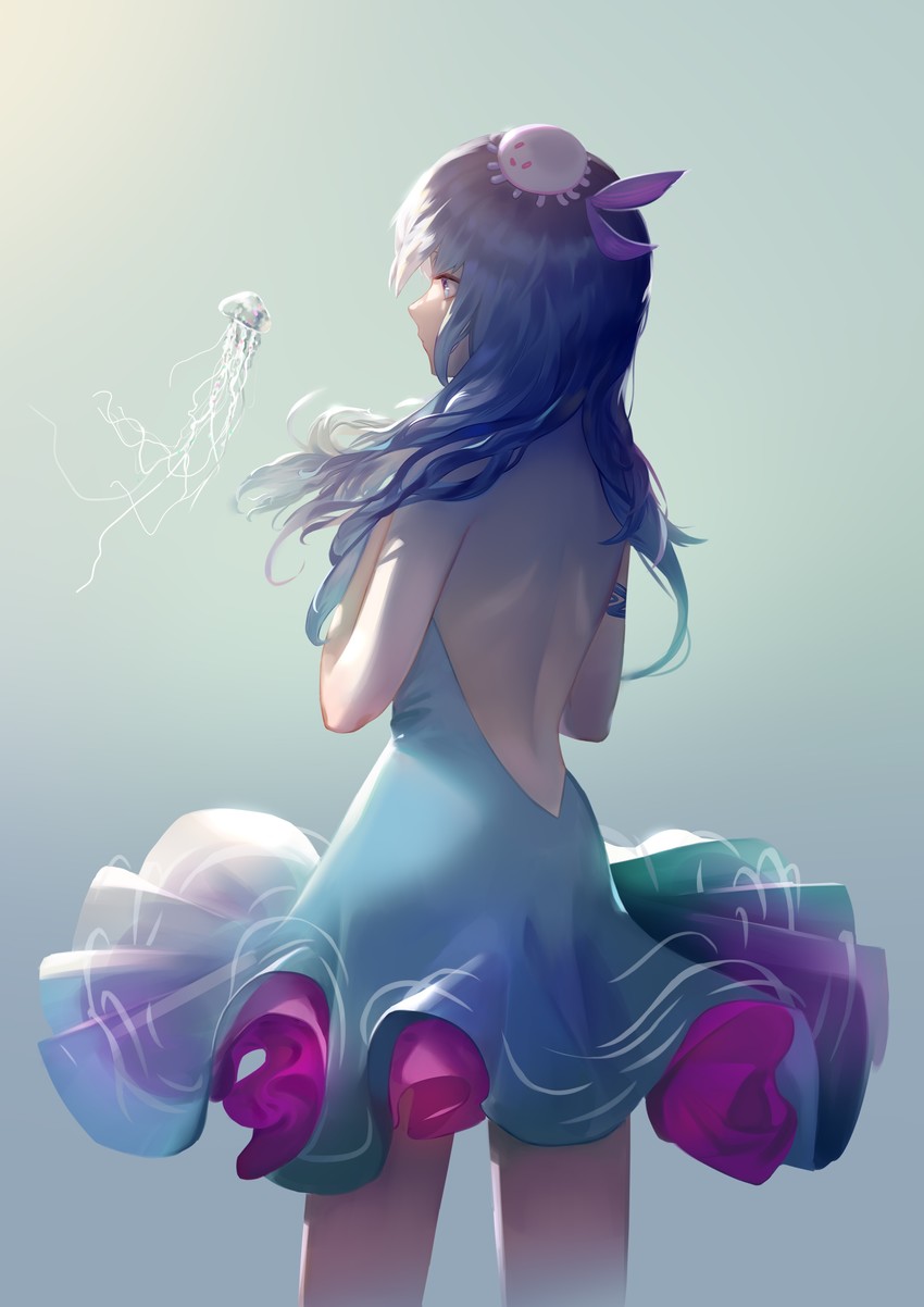 haiyi (synthesizer v and 1 more) drawn by leiq