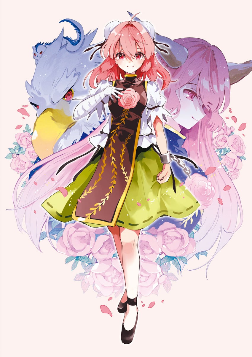 ibaraki kasen and ibaraki douji (touhou and 2 more) drawn by azuma_aya