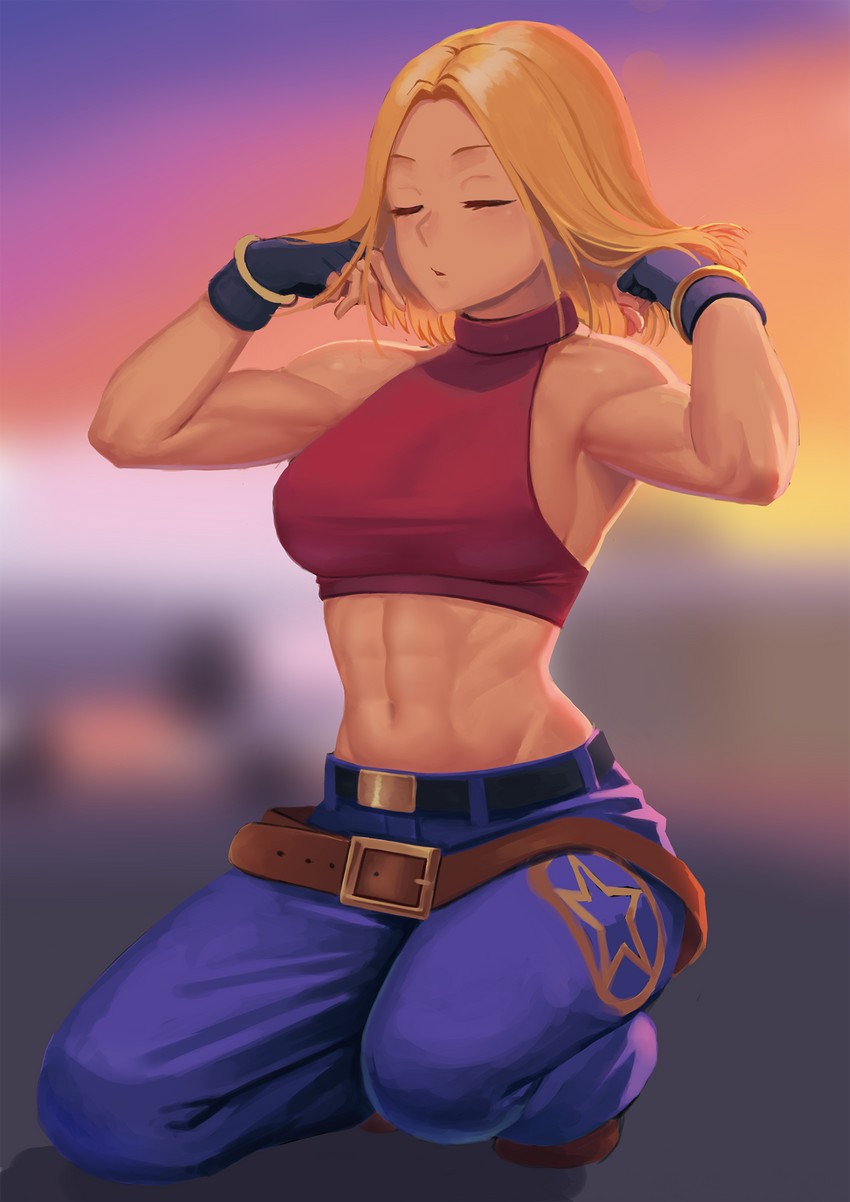 blue mary (the king of fighters and 1 more) drawn by ranma_(kamenrideroz)