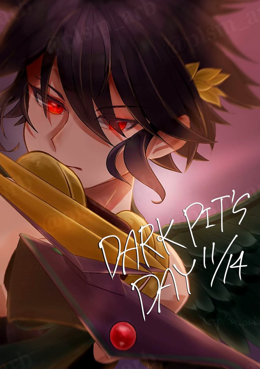 dark pit (kid icarus and 1 more) drawn by araba