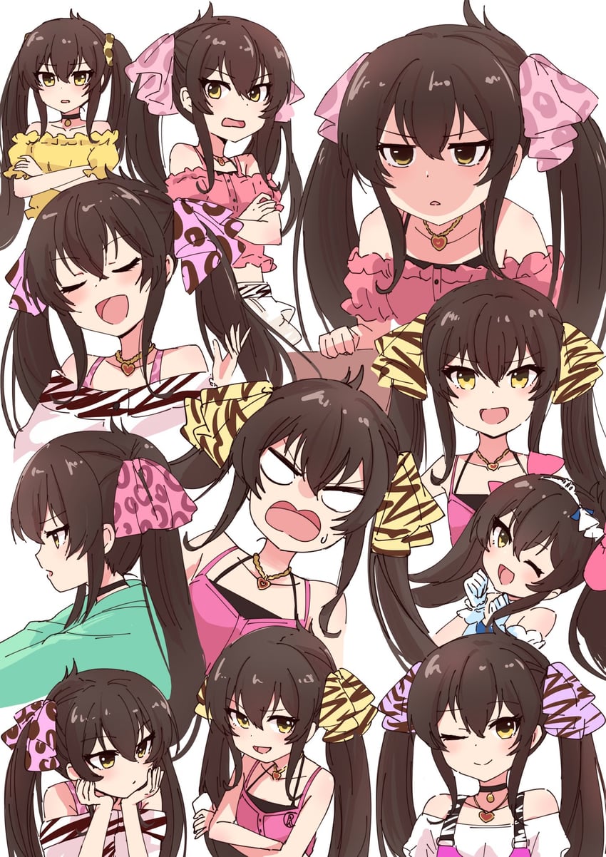 matoba risa (idolmaster and 2 more) drawn by roccamoya