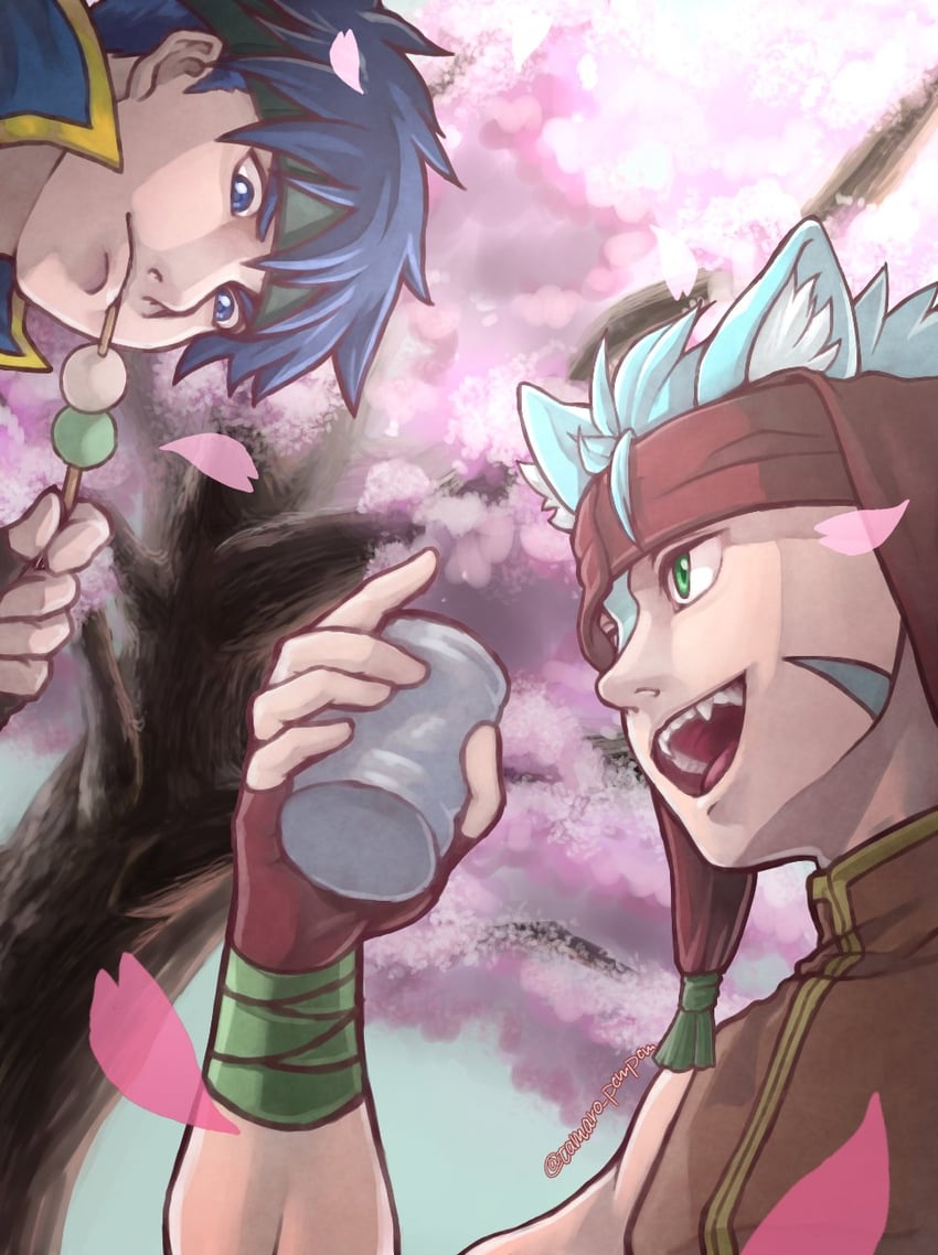 ike and ranulf (fire emblem and 1 more) drawn by tamaro_pompom