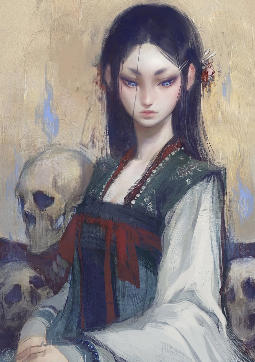 pandora acherona (original) drawn by nat_the_lich