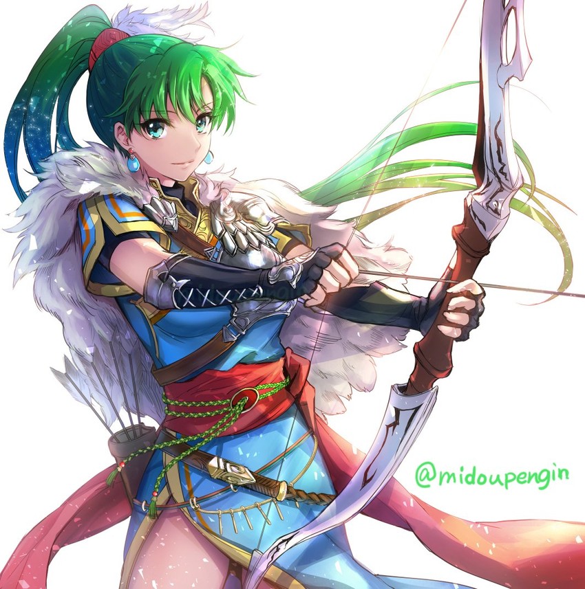 lyn (fire emblem and 2 more) drawn by mintes