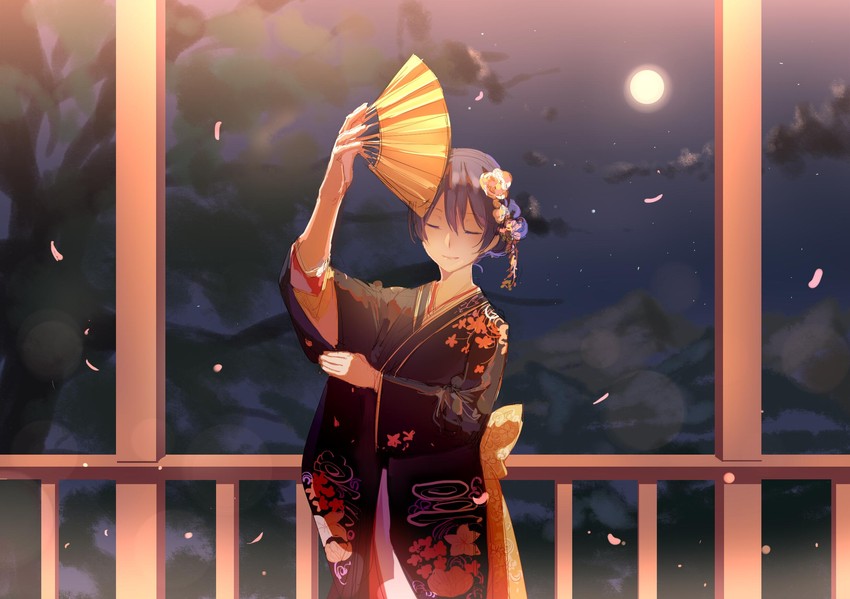 sonoda umi (love live! and 1 more) drawn by walluka