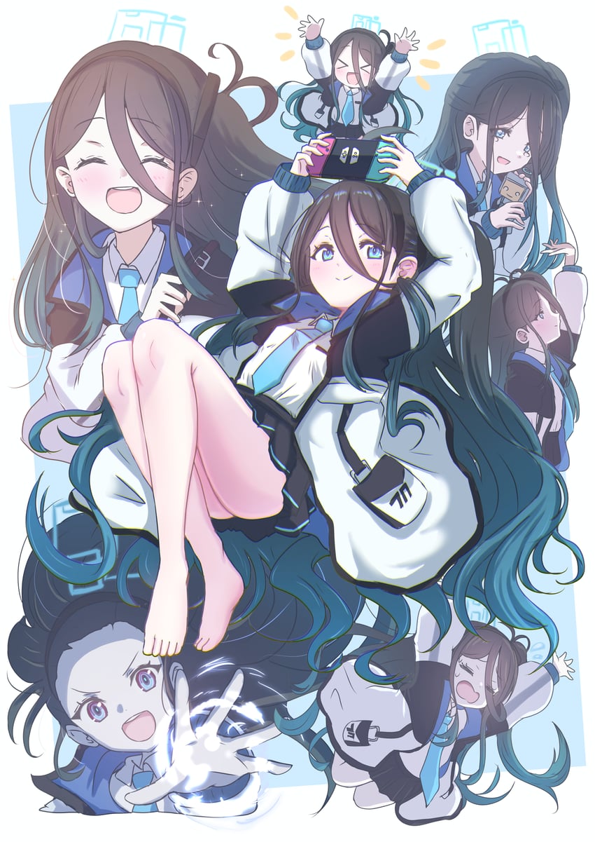 aris (blue archive) drawn by giorgio_(yo_sumire_sola1)