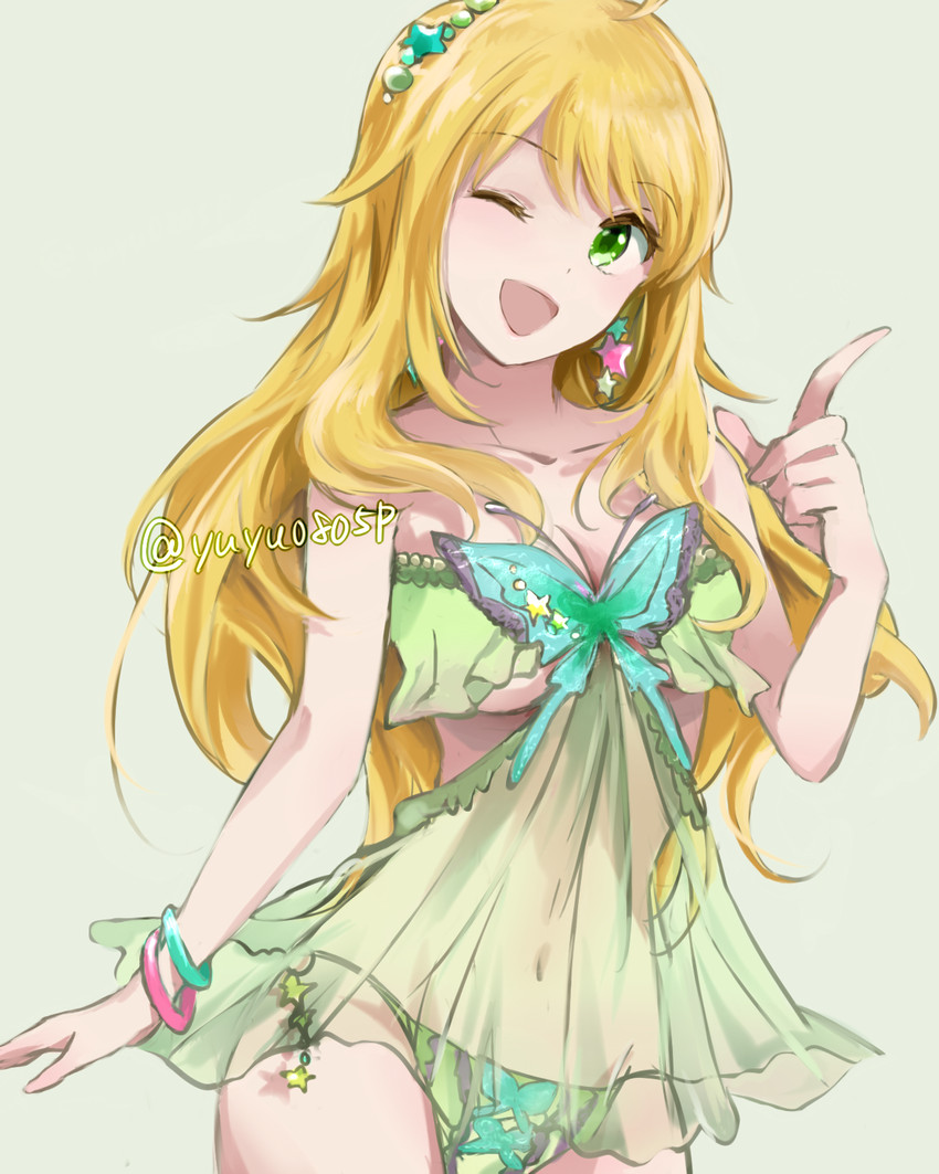 hoshii miki (idolmaster) drawn by yuyu_(yuyurhythm)