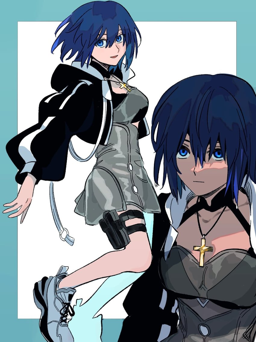 ciel and mysterious executor c.i.e.l (fate and 1 more) drawn by mizutaki_yakko