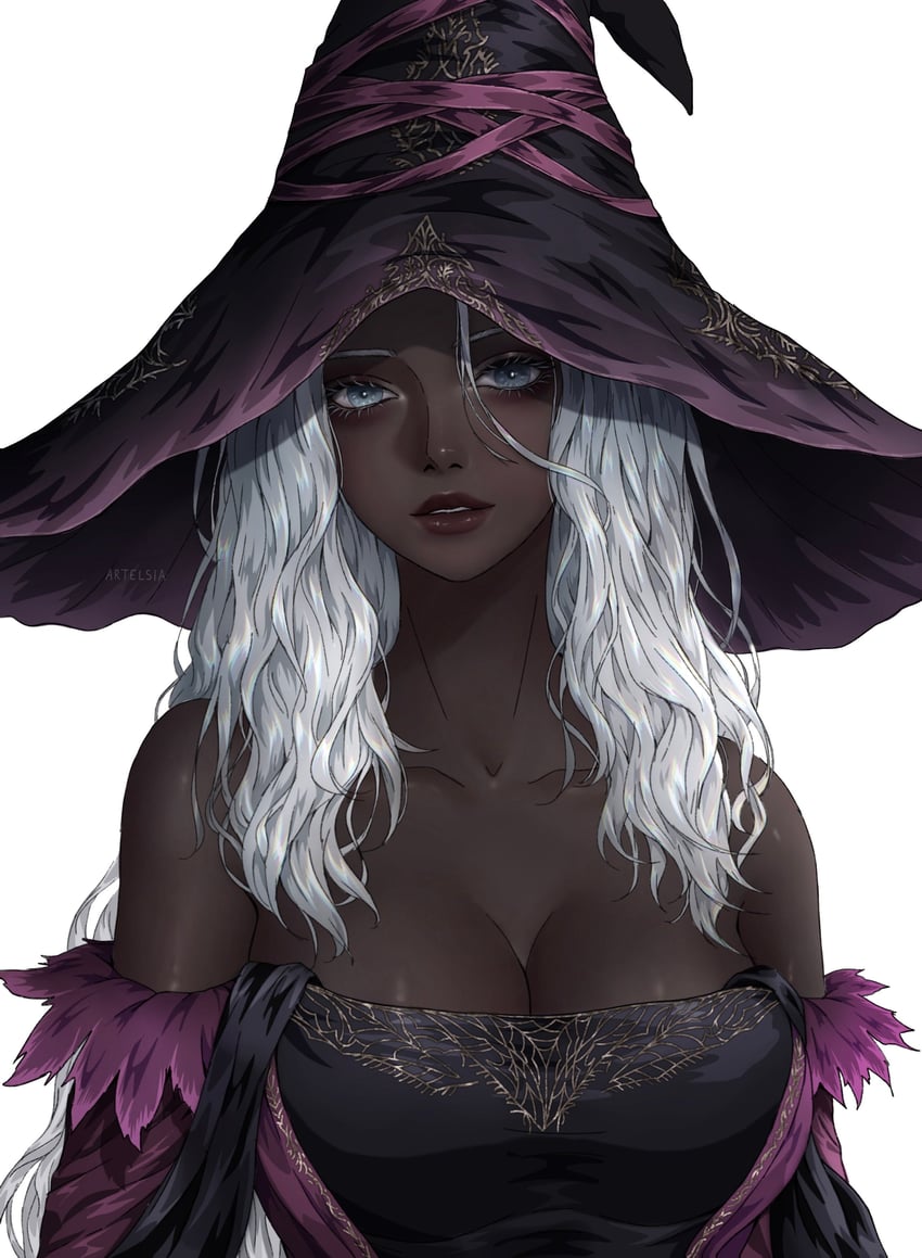 recluse (elden ring and 1 more) drawn by artelsia