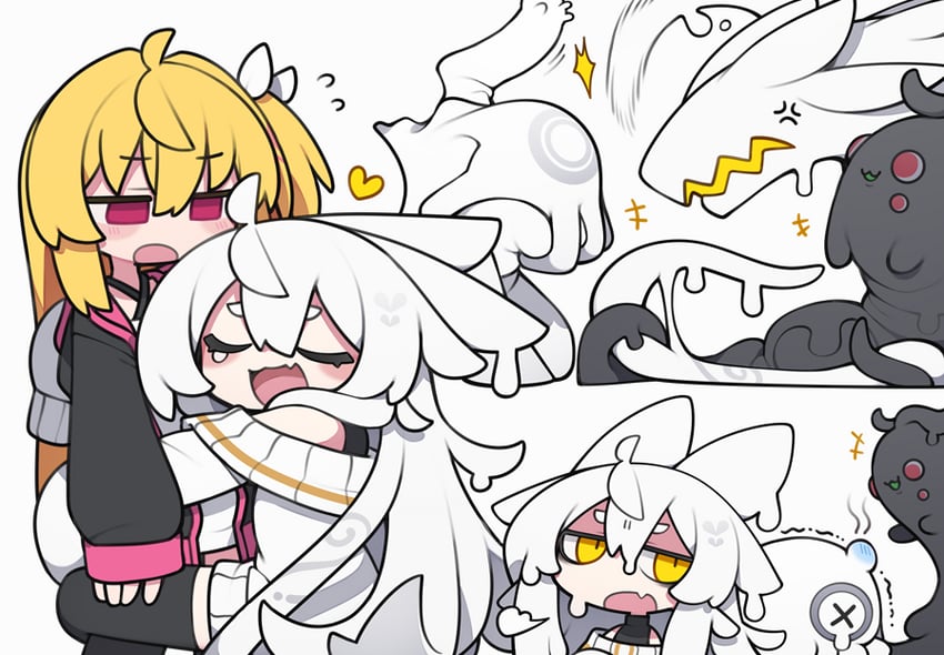 dorodra, otogi hime, roku-chan, and li-li (original) drawn by kisaragi_kaya