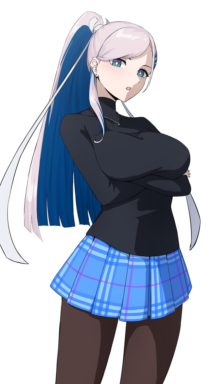 pavolia reine and mitsurugi meiya (hololive and 2 more) drawn by daydarion