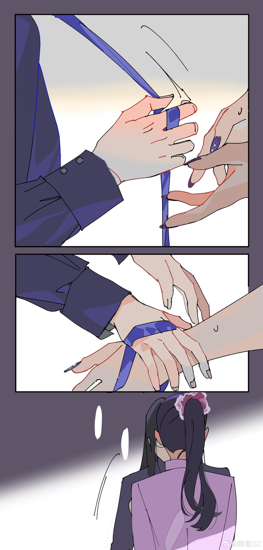 ayame en and yuri chie (original) drawn by ouge_dz